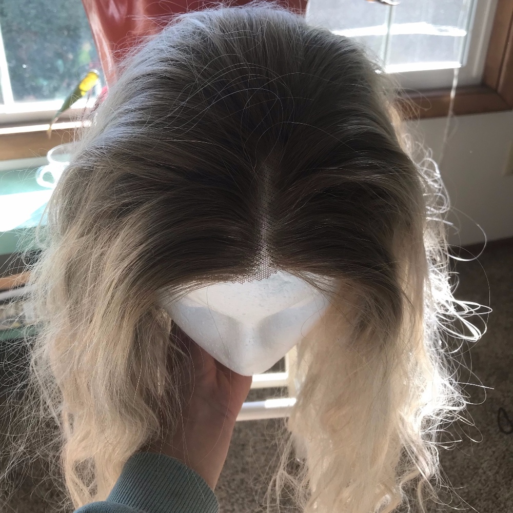 Lace-front wig